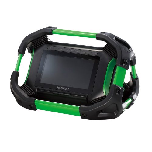 HiKOKI UR18DSML 18V Akkus rádió és TV, Bluetooth, DAB, Android, iOs, 2 x 7W, Micros SD, Pendriv