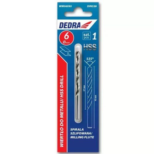 Fémfúró 1 db, HSS, DIN338, 8,5x117mm