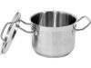 YATO GASTRO Fazék fedővel 2,4 liter 160 x 120 mm inox