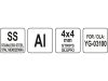 YATO GASTRO Csíkvágótárcsa 4 x 4 mm