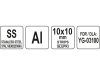 YATO GASTRO Csíkvágótárcsa 10 x 10 mm