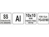 YATO GASTRO Hasábvágó tárcsa 10 x 10 mm