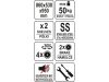 YATO GASTRO Zsúrkocsi 2 polcos