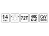 YATO Racsnis csillagkulcs 14 mm / 195 mm CrV