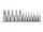 YATO Bit dugókulcs készlet 12 részes lyukas Torx 1/4", 3/8" CrV