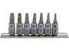 YATO Roncsolt torx csavar kiszedő dugókulcs készlet 7 részes 1/4"