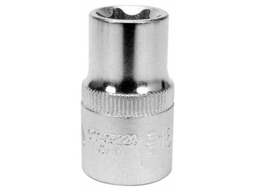 YATO Dugókulcs külső Torx 1/2" E16 CrV