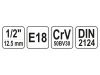 YATO Dugókulcs külső torx 1/2" E18 CrV