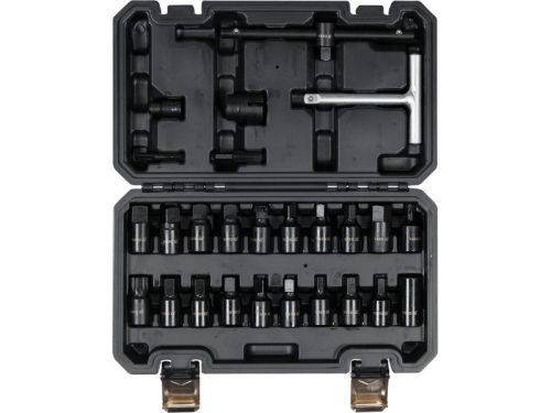 YATO Olajleeresztő kulcs készlet 26 részes 3/8" CrV
