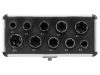 YATO Törtcsavarfej leszedő készlet 10 részes 3/8" 9-19 mm
