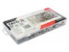 YATO Hatlapú inox csavaranya készlet 300 részes M3-M10