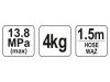 YATO Kézi zsírzó pumpa 4 kg
