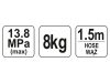 YATO Kézi zsírzó pumpa 8 kg