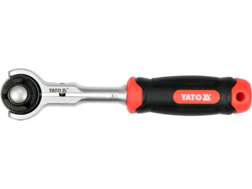 YATO Racsnis hajtószár 1/4" 145 mm 72T forgó fejes CrV