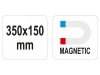 YATO Mágnestálca 350x150 mm