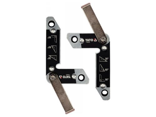 YATO Hegesztési munkadarabtartó mágnes 30-60-90°/32 kg (2 db/cs)