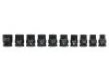 YATO Gépi dugókulcs készlet 10 részes 1/2" 10-22 mm CrMo