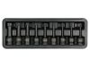 YATO Gépi hosszú bit dugókulcs készlet 9 részes Spline 1/2" M4-M16 CrMo