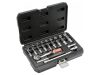 YATO Dugókulcs készlet 23 részes 1/4" 4-13 mm CrV