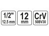YATO Dugókulcs Spline 1/2" 12 mm CrV