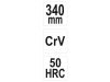 YATO Hosszúcsőrű fogó egyenes 340 mm CrV