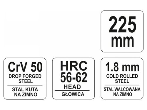 YATO Rabitz fogó 225 mm