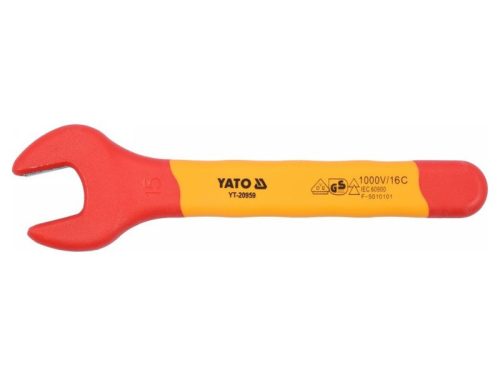 YATO Villáskulcs 15 mm / 150 mm 1000 V-ig szigetelt CrV