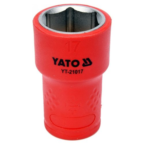 Dugókulcs 17 mm 3/8 col 1000V-ig szigetelt YATO