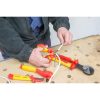 YATO Racsnis hajtószár 3/8" 200 mm 36T hajlított 1000 V-ig szigetelt CrV
