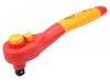 YATO Racsnis hajtószár 1/2" 250 mm 36T hajlított 1000 V-ig szigetelt CrV