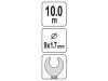 YATO Csőtisztító spirál 10 m/9 mm