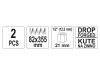 YATO Rugóösszehúzó 82 x 355 (2 db/cs)