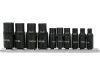 YATO Menetfúró dugókulcs adapter készlet 10 részes 1/4", 3/8"