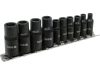 YATO Menetfúró dugókulcs adapter készlet 10 részes 1/4", 3/8"
