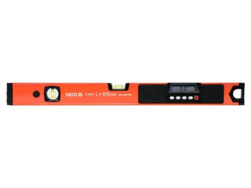 YATO Lézeres vízmérték 2 libella 610 mm
