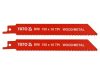 YATO Szablyafűrészlap 150 mm/10TPI bimetál (2 db)