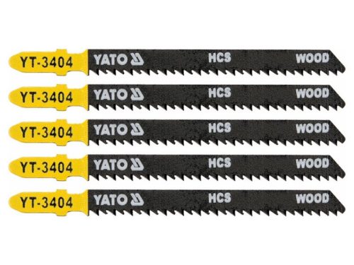 YATO Dekopírfűrészlap T10TPI 100/2,5 mm HCS (5 db)