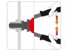 YATO Kézi szegecsanyahúzó M3-M6 200mm