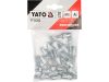 YATO Szegecscsavar M6 alumínium (20 db)