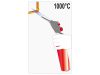 YATO Gázégő pisztoly piezo 1kW 1000°C