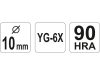 YATO Üveg- és csempefúrószár 10 mm