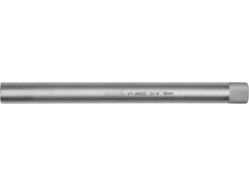 YATO Gyertyakulcs extra hosszú 3/8" 16 mm / 250 mm mágneses CrV
