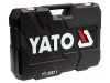 YATO Dugókulcs készlet 150 részes 1/4", 3/8", 1/2" CrV