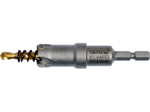 YATO Körkivágó 18 mm TCT bit befogással