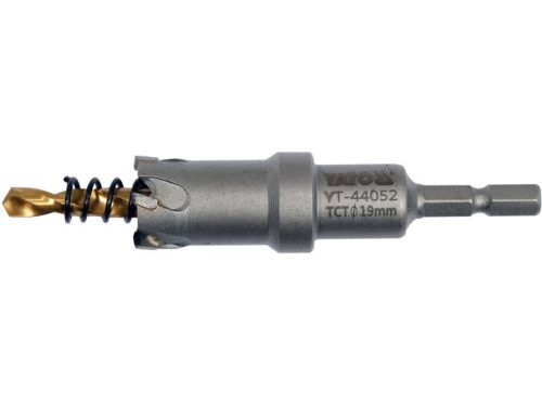 YATO Körkivágó 19 mm TCT bit befogással