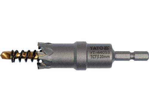 YATO Körkivágó 20 mm TCT bit befogással