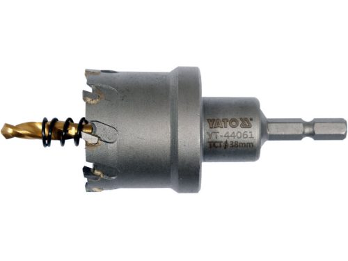 YATO Körkivágó 38 mm TCT bit befogással