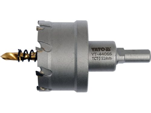 YATO Körkivágó 51 mm TCT bit befogással