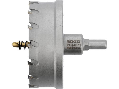 YATO Körkivágó 90 mm TCT bit befogással