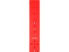 YATO Zsanér fúrósablon 270 x 55 x 3,6 mm libellás